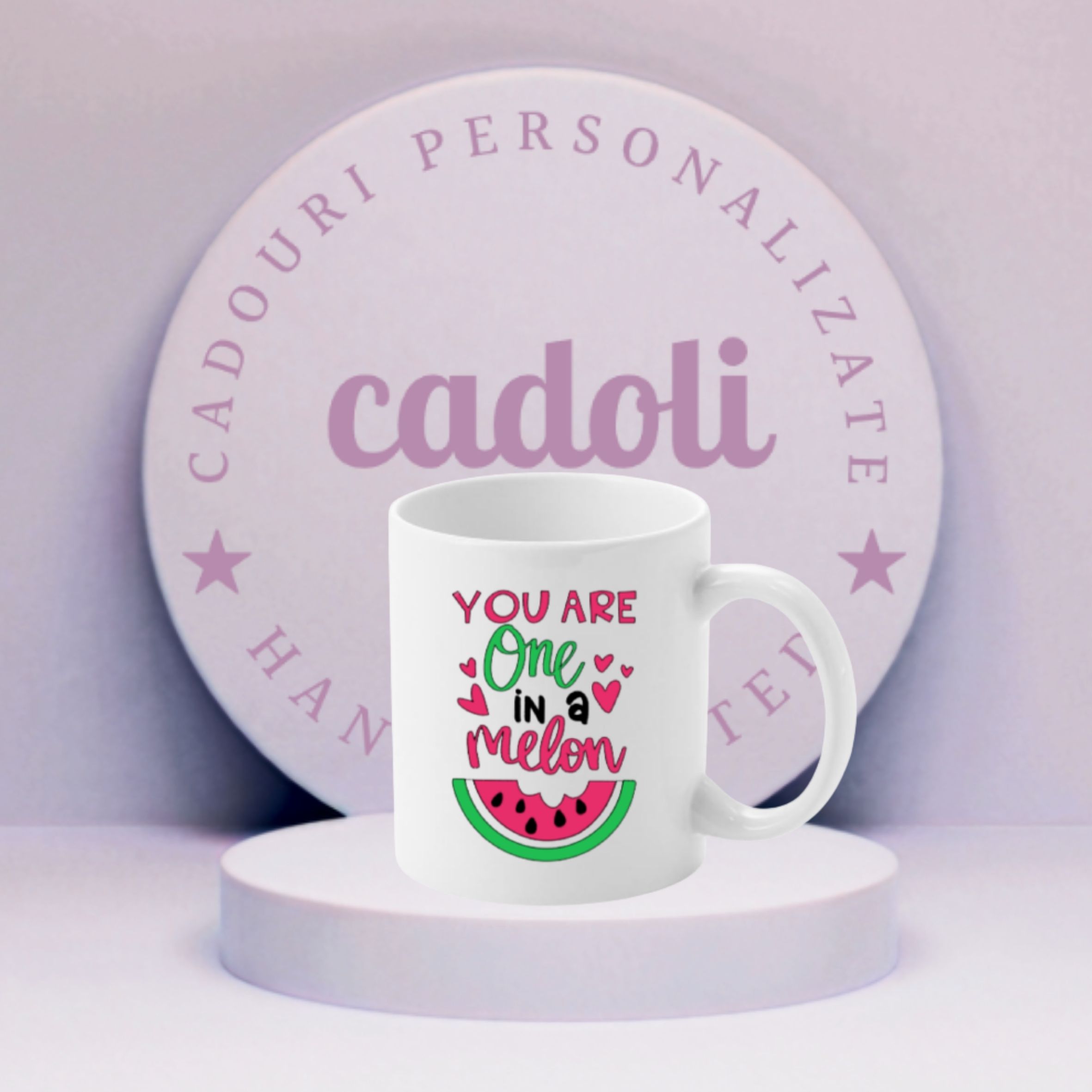 Cană personalizată ”You are One in a Melon”