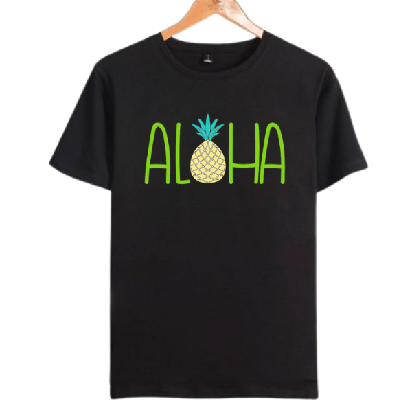 Tricou personalizat unisex - ALOHA - imagine 2
