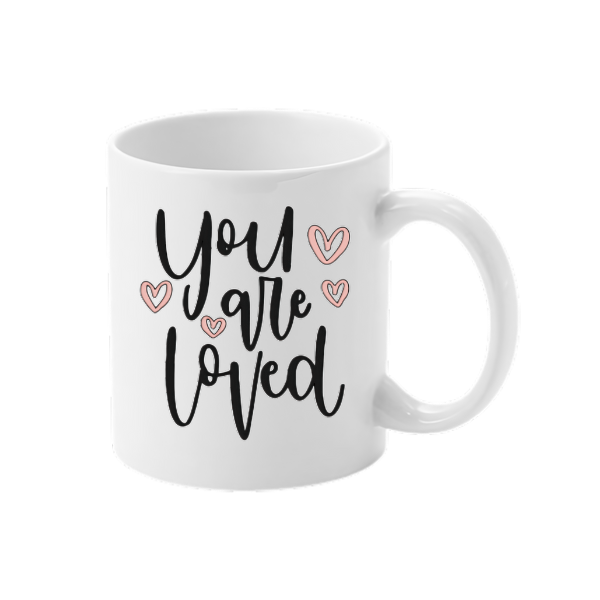 Cană personalizată ”You are loved” - imagine 2
